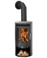 Kaminofen Justus Usedom 5 D – 5,5 kW, Dauerbrandofen mit Automatik & Prismascheibe