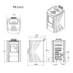 UMBRELLA PR8 – Pelletkaminofen 9 kW Wi-Fi Ready – Bild 2