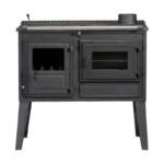Globe Fire Atlas – Holzherd 7 kW aus Gusseisen mit Backofen & Kochplatten – Bild 4