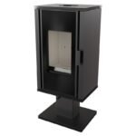 Kaminofen KOZA Enyo Flat 03 – 6 kW, drehbar, modern & effizient – Bild 4
